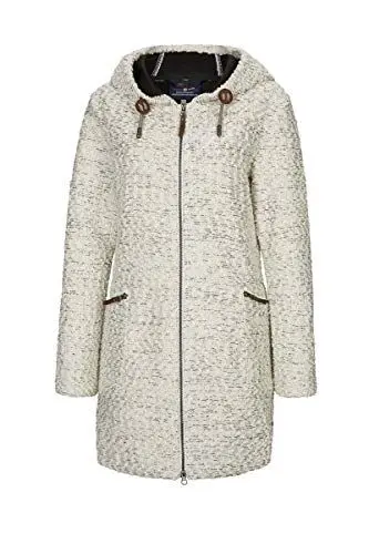 Produktbild: G.I.G.A. DX Damen Roshana Strickparka Strickmantel Parka In Strickoptik Mit Kapuze, Off White, 44 EU