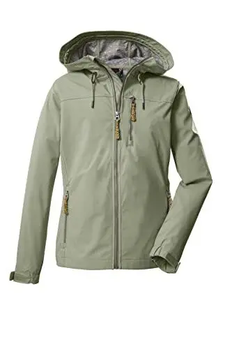Produktbild: G.I.G.A. DX Damen Softshelljacke/Outdoorjacke mit Kapuze GS 97 WMN SFTSHLL JCKT, 40, helloliv, 38392-000