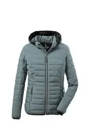 Produktbild: G.I.G.A. DX Damen Steppjacke/Casual Funktionsjacke in Daunenoptik mit abzippbarer Kapuze Uyaka, aquaverde, 46, 28041-000