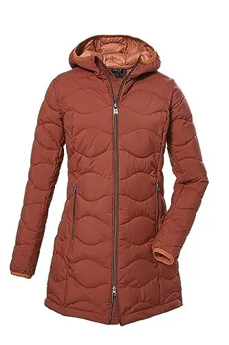 Produktbild: G.I.G.A. DX Damen Steppparka mit Kapuze/Funktionsparka in Daunenoptik GW 20 WMN QLTD PRK, dunkelapricot, 40, 39844-000