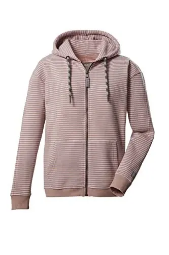 Produktbild: G.I.G.A. DX Damen Sweatjacke mit Kapuze/Kapuzenjacke GS 165 WMN SWT Jckt GOTS, Rouge, 38, 39377-000