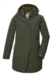 Produktbild: G.I.G.A. DX Damen Winterjacke/Funktionsparka mit Kapuze GW 41 WMN PRK, oliv, 38, 40834-000