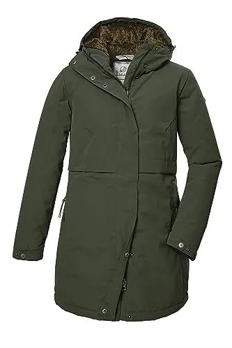 Produktbild: G.I.G.A. DX Damen Winterjacke/Funktionsparka mit Kapuze GW 41 WMN PRK, oliv, 38, 40834-000