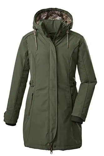 Produktbild: G.I.G.A. DX (GIGEQ Damen Casual Funktionsparka mit abzippbarer Kapuze GW 6 WMN PRK, waldgrün, 36, 38333-000