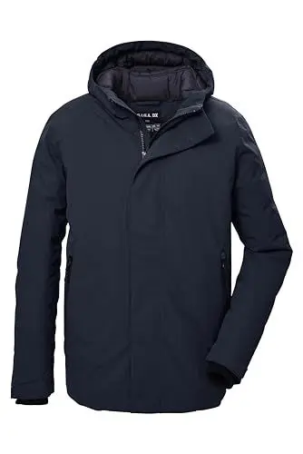 Produktbild: G.I.G.A. DX Herren Funktionsjacke/Outdoorjacke mit Kapuze GW 11 MN JCKT, dunkel stahlblau, L, 41864-000