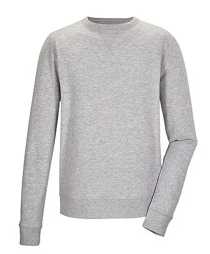Produktbild: G.I.G.A. DX Herren Sweatshirt GS 63 MN SWT SHRT GOTS, hellgraumelange, M, 41839-000