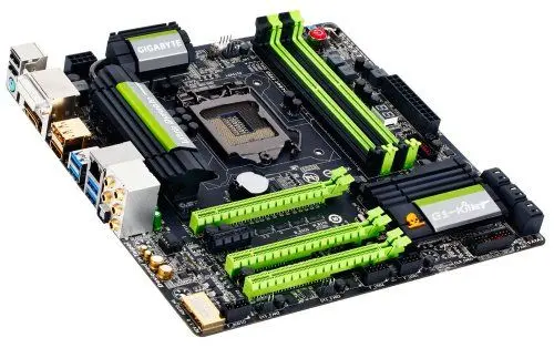 Produktbild: Gigabyte G1.Sniper 5 Mainboard Sockel LGA 1150 (ATX, Intel Z87, DDR3 Speicher, 6X SATA III, HDMI, 8X USB 3.0)