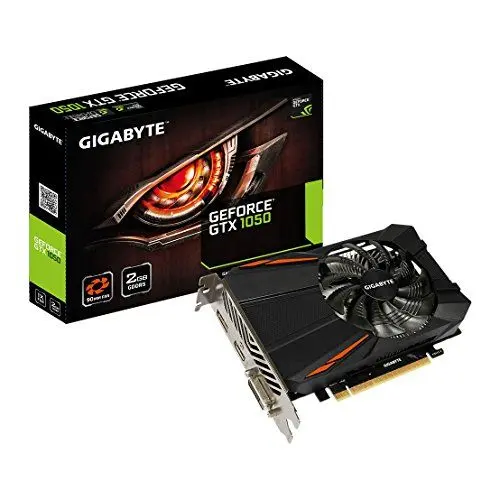 Produktbild: Gigabyte GV-N1050OC-2GD VGA-Grafikkarte D5-2GD Schwarz