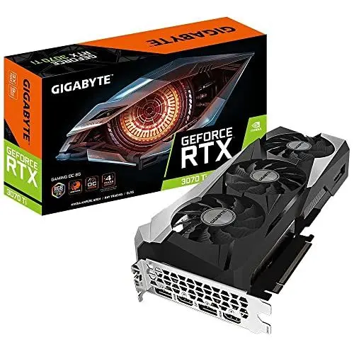 Produktbild: Gigabyte GeForce RTX 3070 Ti Gaming OC 8GB Grafikkarte, GV-N307TGAMING OC-8GD, Schwarz