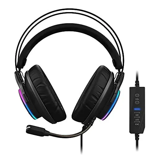 Produktbild: Gigabyte Technology AORUS H1 Kopfhörer und Helm Kopfhörer USB Typ A Schwarz