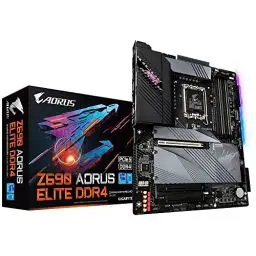 Produktbild: Gigabyte Z690 AORUS ELITE DDR4 ATX Motherboard - Supports 12th Gen Intel Core Processors (LGA 1700), 16+1+2 VRM Design, DDR4-5333(OC) Memory