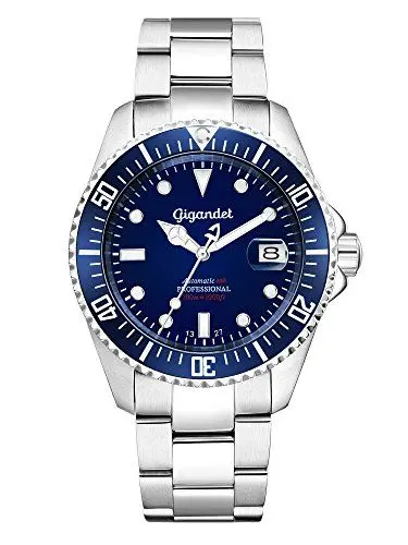 Produktbild: Gigandet Automatikuhr Herren Analog mit Edelstahlarmband Sea Ground G2-009