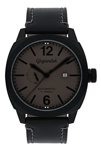 Produktbild: Gigandet Herren-Armbanduhr Automatik Analog mit Lederarmband Red Baron G16-007