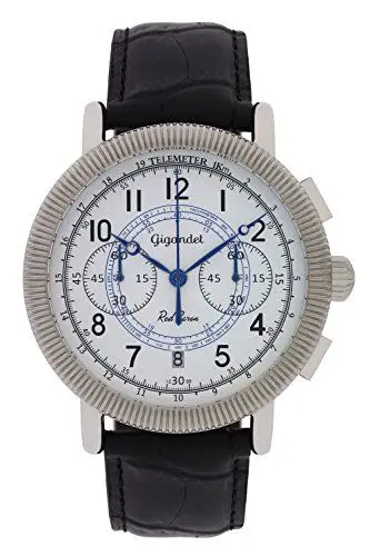 Produktbild: Gigandet Herren Uhr Chronograph Quarz mit Leder Armband G19