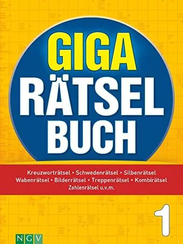 Produktbild: Giga-Rätselbuch 1: Rätselspaß XXL | Der perfekte Rätselmix im Großformat