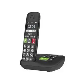 Produktbild: Gigaset E290A - Schnurloses Senioren-Telefon mit Anrufbeantworter und großen Tasten - großes Display, Zielwahltasten für wichtige Nummern, Verstärker-Funktion für extra lautes Hören, schwarz