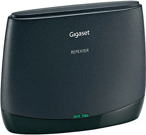 Produktbild: Gigaset Repeater 2.0 - Reichweitenverstärker für DECT-Telefone - kompatibel mit Gigaset Mobilteilen, schwarz