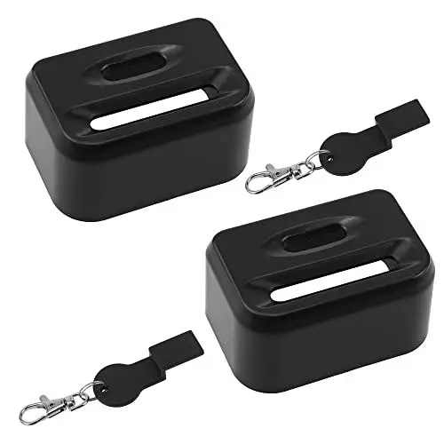 Produktbild: GIGIIS Sicherheitsgurtschloss Auto Adapter, 2 Stück Auto Seat Belt Lock Stop-Kinder Sicherheitsgurt Sicherung Kinder Verhindern Sie, DASS Kinder die Sicherheitsgurte öffnen (Schwarz)