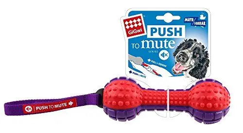 Produktbild: GiGwi Hundespielzeug, Kauspielzeug, Apportieren, Werfen und Fangen, zahnschonend und langlebig
