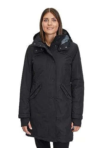 Produktbild: Gil Bret Damen 9165/6215 Jacke Popeline, 9042 Jet Black, 42 EU