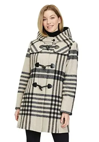 Produktbild: Gil Bret Damen Dublin Jacke Wolle, 7893 Camel/Black, 36 EU