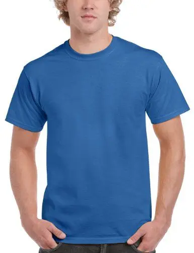 Produktbild: GILDAN Herren Adult Ultra Cotton T-Shirt, Blau (Royal), Small (Herstellergröße: S)