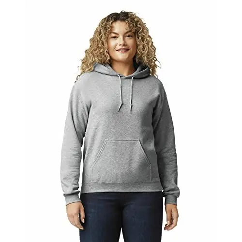 Produktbild: Gildan Herren Kapuzensweatshirt aus Fleece, Stil G18500 T-Shirt, Grau - Sport Grey, L
