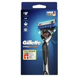 Produktbild: Gillette ProGlide Nassrasierer Herren, Rasierer + 1 Rasierklinge mit 5-fach Klinge, Geschenk Männer