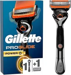 Produktbild: Gillette ProGlide Power Nassrasierer Herren, Rasierer + 1 Rasierklinge mit 5-fach Klinge, Geschenk für Männer