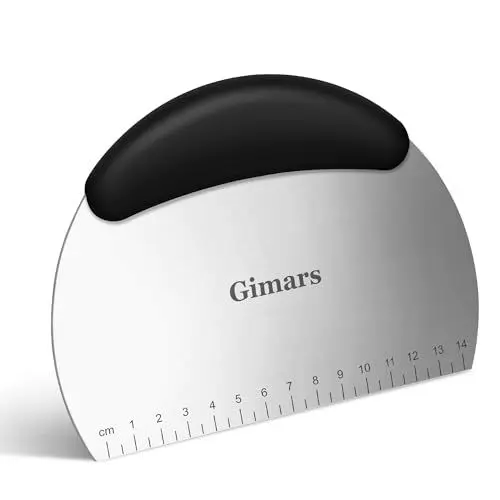 Produktbild: Gimars Edelstahl Backen Teigschneider Teigschaber