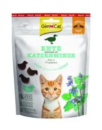 Produktbild: GimCat Crunchy Snacks Ente mit Katzenminze - Knuspriges und proteinreiches Katzenleckerli - 1 Beutel (1 x 140 g)