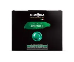 Produktbild: Gimoka Kaffeekapseln Espresso Cremoso, Intensität 10-50 Kaffeepads - Kompatibel mit Nespresso* Professional Maschine Zenius und Gemini - Hergestellt in Italien