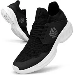 Produktbild: Giniros Sneaker Herren Schuhe Sportschuhe Laufschuhe Turnschuhe Running Tennis Freizeit Straßenlaufschuhe Fashion Leichtgewichts Atmungsaktiv Walkingschuhe Outdoor Fitness Gym Jogging Hallenschuhe