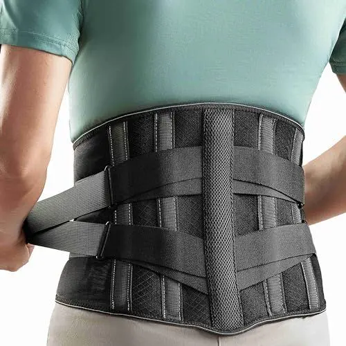 Produktbild: GINTRON Rückenstützgürtel Rückenbandage für Herren und Damen, Bequeme Rückenstütze mit Abnehmbarem 3D Lendenpolster zur unteren Rücken,LWS, Atmungsaktive Rückengurt für Arbeit und Sports