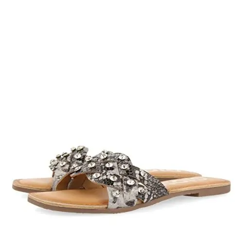 Produktbild: GIOSEPPO Damen Donley Flache Sandale, Schlange, 38 EU
