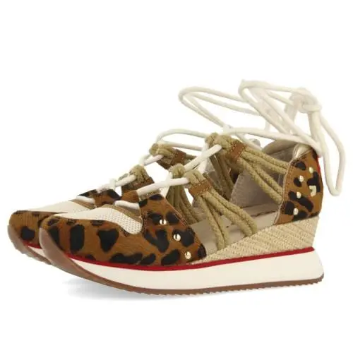 Produktbild: GIOSEPPO Damen Kewaskum Sportsandale, Leopard, 41 EU