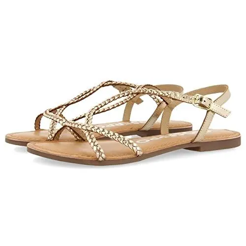 Produktbild: GIOSEPPO Damen Nioak Sandale, Gold, 39 EU