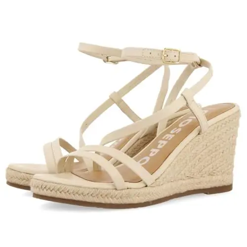 Produktbild: GIOSEPPO Damen Orikum Espadrilles, Elfenbein, 40 EU