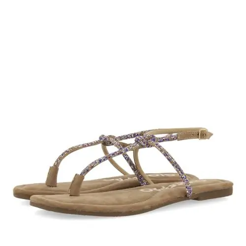 Produktbild: GIOSEPPO Damen Seffner Flache Sandale, Taupe, 38 EU