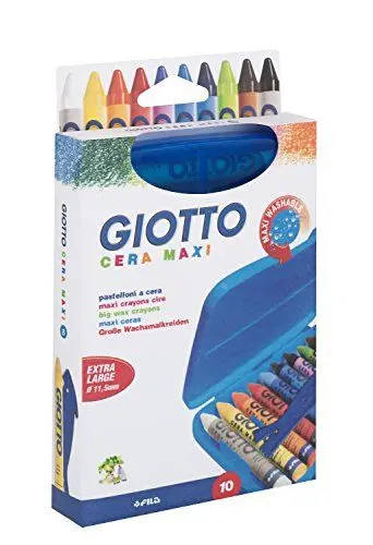 Produktbild: Giotto Cera Maxi Wachsmalkreiden K10 Kunststoffetui aufhängbar
