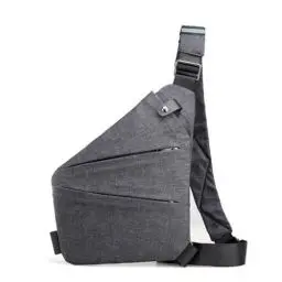 Produktbild: Gipfelfreund Anti Diebstahl Tasche, Gipfelfreund Umhängetasche, Schultertasche, Brusttasche, Diebstahlsichere Tasche, Anti-Diebstahl, Sicherheitstasche Reise für Damen und Herren