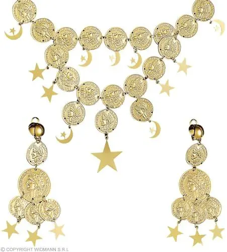 Produktbild: WIDMANN MILANO PARTY FASHION GIPSY SET (necklace, earrings) -