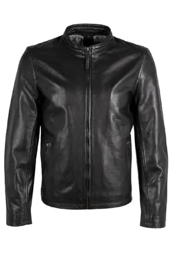 Produktbild: Gipsy Herren Lederjacke - GMYupic - Regular Fit - Schwarz - 4XL