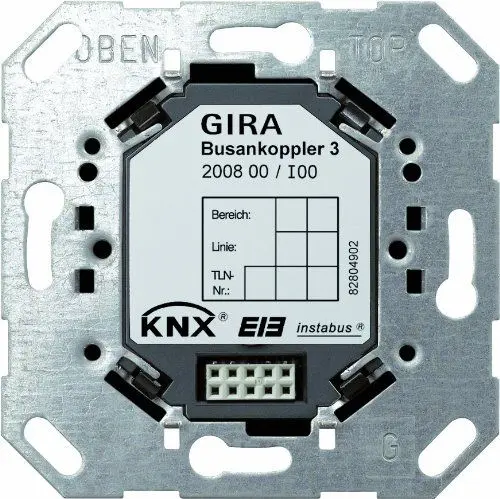 Produktbild: Gira 200800 Busankoppler 3 KNX-Anwendungsmodul EIB