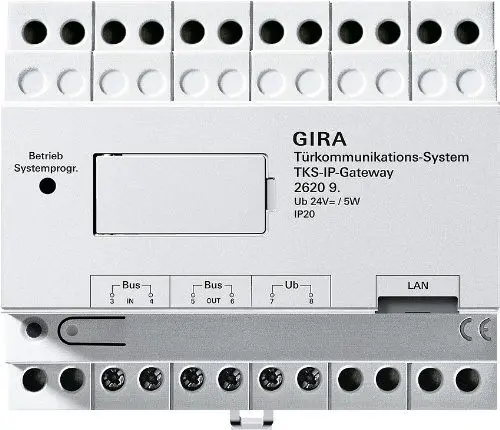 Produktbild: Gira 262097 TKS-IP-Gateway 5 Lizenzen