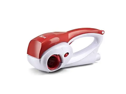 Produktbild: Girmi GT02 Wiederaufladbare Reibe, 12 W, 2 Edelstahlwalzen, Weiß/Rot