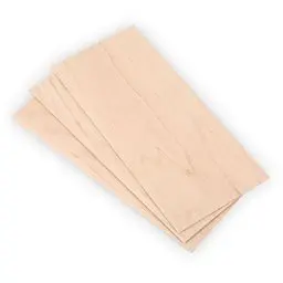 Produktbild: Gitarre Furnier 3Pcs Ahorn Gitarrenkopf Furnierplatte Kopfplatte Kesselblech Kopfplatte Ersatzteil Ahorn Furnier für Gitarrenbauer