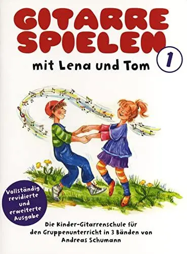Produktbild: Gitarre Spielen mit Lena und Tom - Band 1: LehrmateriaL: Die Kinder-Gitarrenschule für den Gruppenunterricht in 3 Bänden: Neuauflage