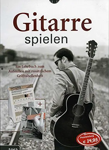 Produktbild: Gitarre spielen: Ringbuch zum Aufstellen mit Beiheft im Schuber