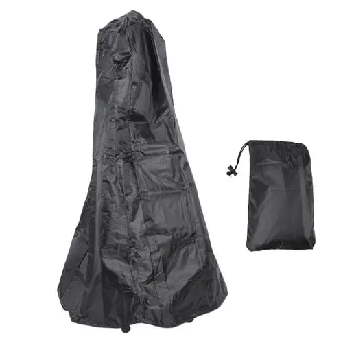 Produktbild: Gitarren-Staubschutzhülle, Gitarren-Staubschutzhülle, Schutz und Aufbewahrung für Akustische Elektro- und Bassgitarren vor Sonnenstaub, Schmutz, Strahlen, Wasserabweisend (BLACK)